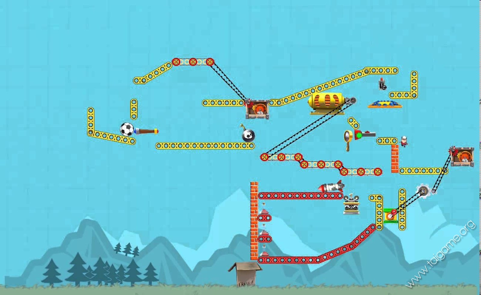Contraption maker game